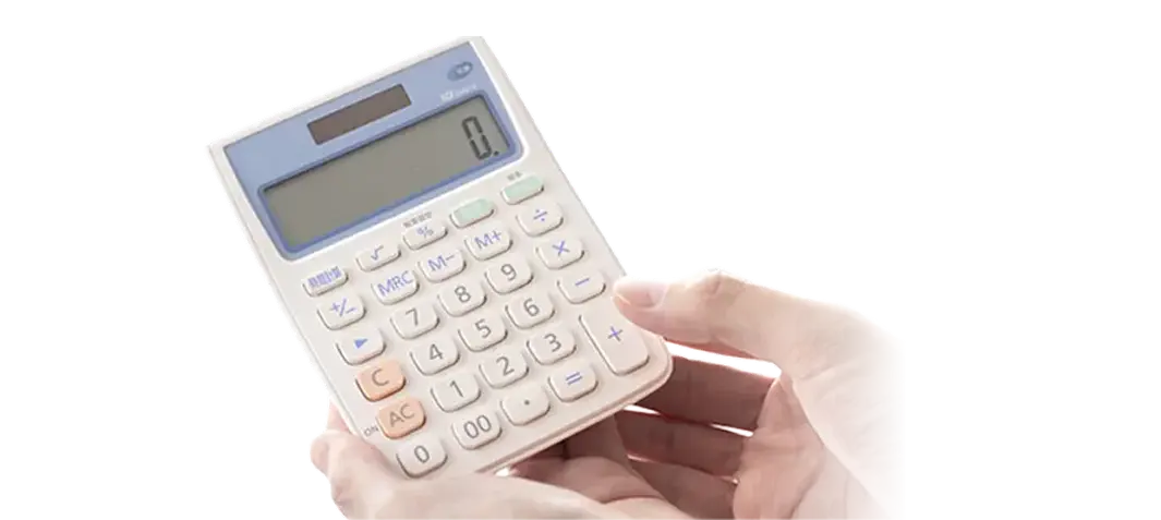 電卓の写真