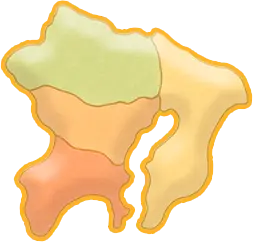 東京、神奈川、千葉、埼玉のイラスト